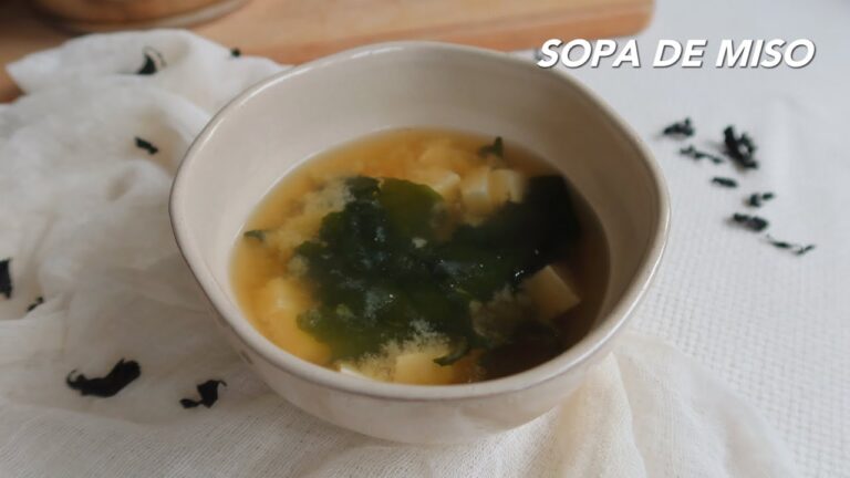 Descubre el delicioso sabor de la Miso soup, la sopa tradicional japonesa 🍲