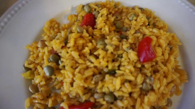 El delicioso sabor de Puerto Rico en tu plato: Arroz con Gandules